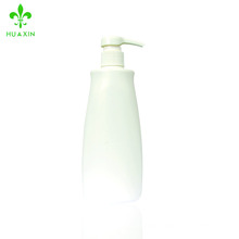 Heat sales custom printed trademark white plastic PE shampoo bottle bath lotion bottle